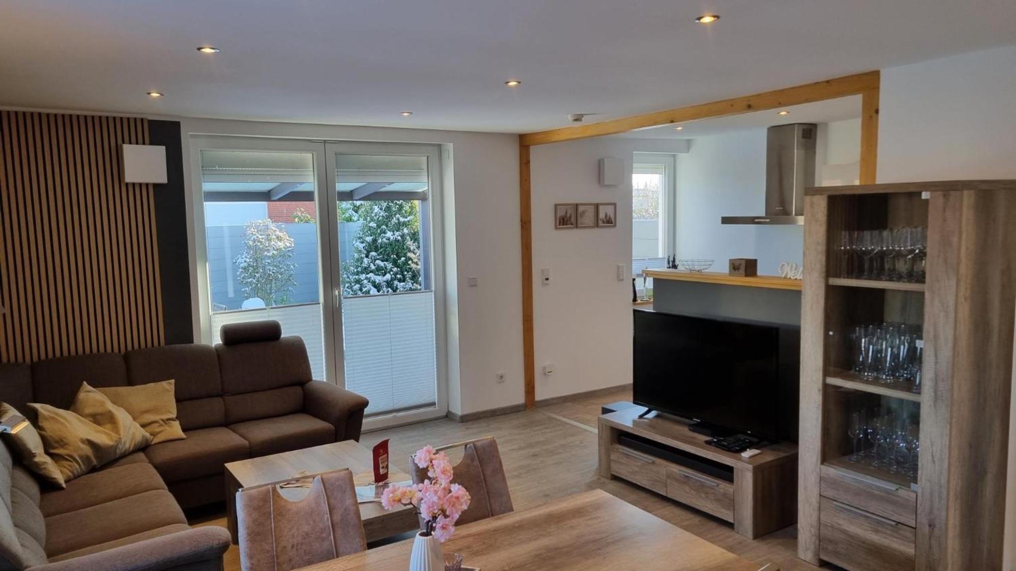 Ferienhaus Plattfisch Dornum Exteriér fotografie