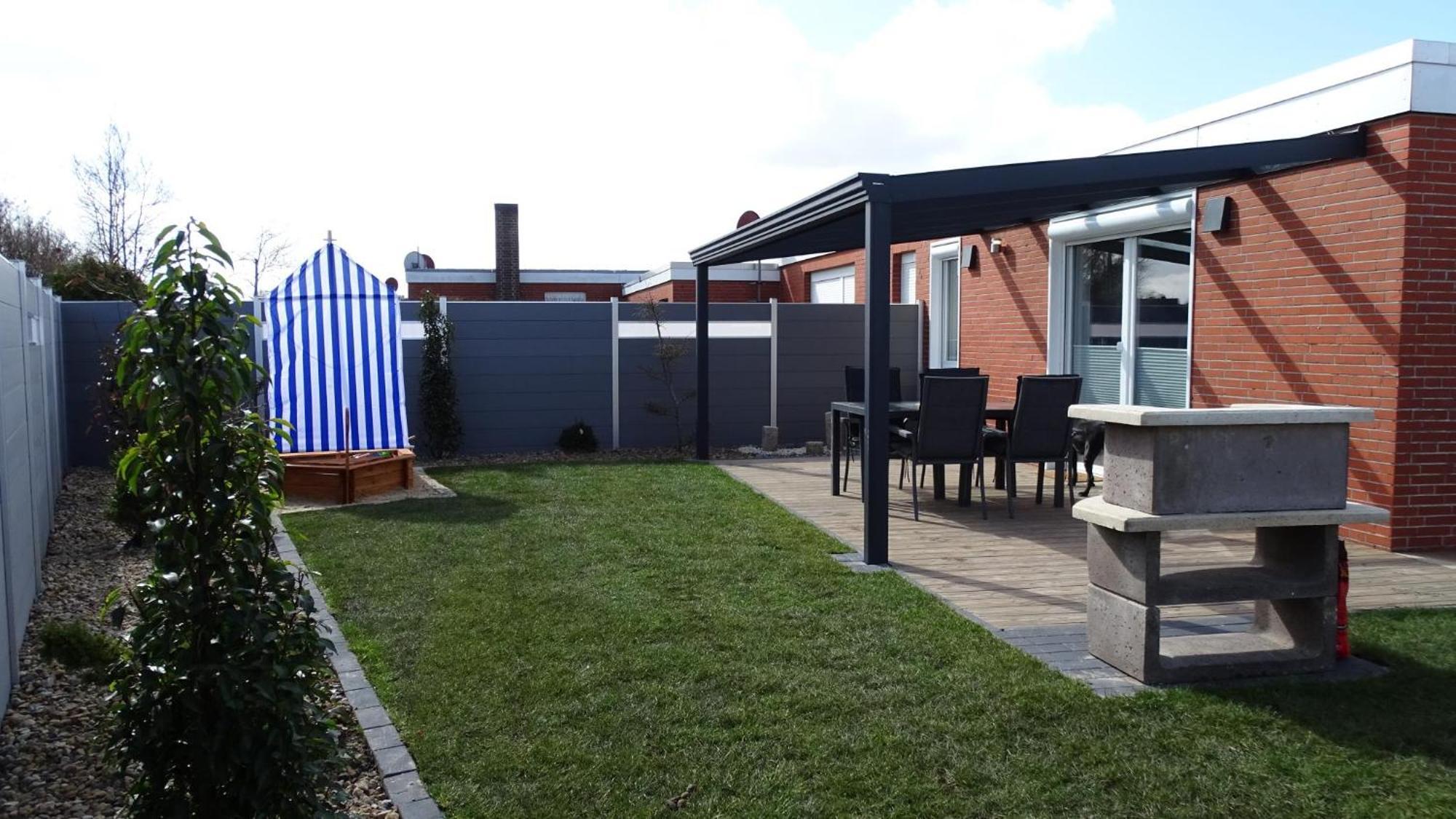 Ferienhaus Plattfisch Dornum Exteriér fotografie